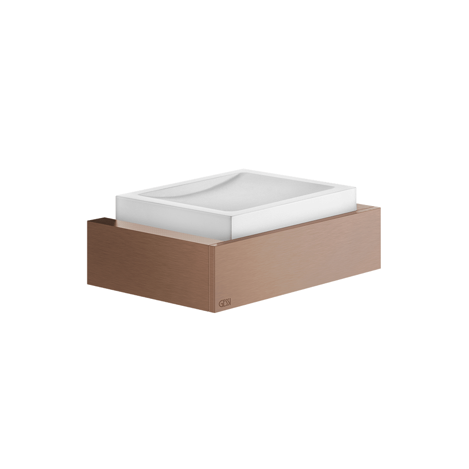 Gessi Soap Holder 20801 in Copper Brushed Pvd