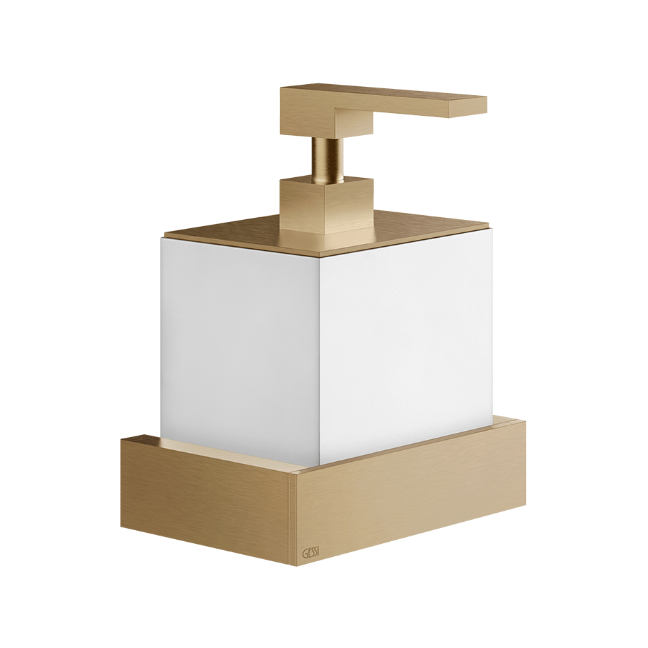 Gessi Soap Dispenser Holder 20813 in Warm Bronze Br. Pvd