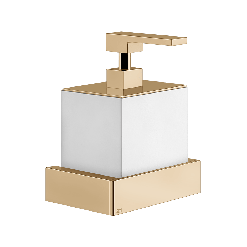 Gessi Soap Dispenser Holder 20813 in Warm Bronze Pvd