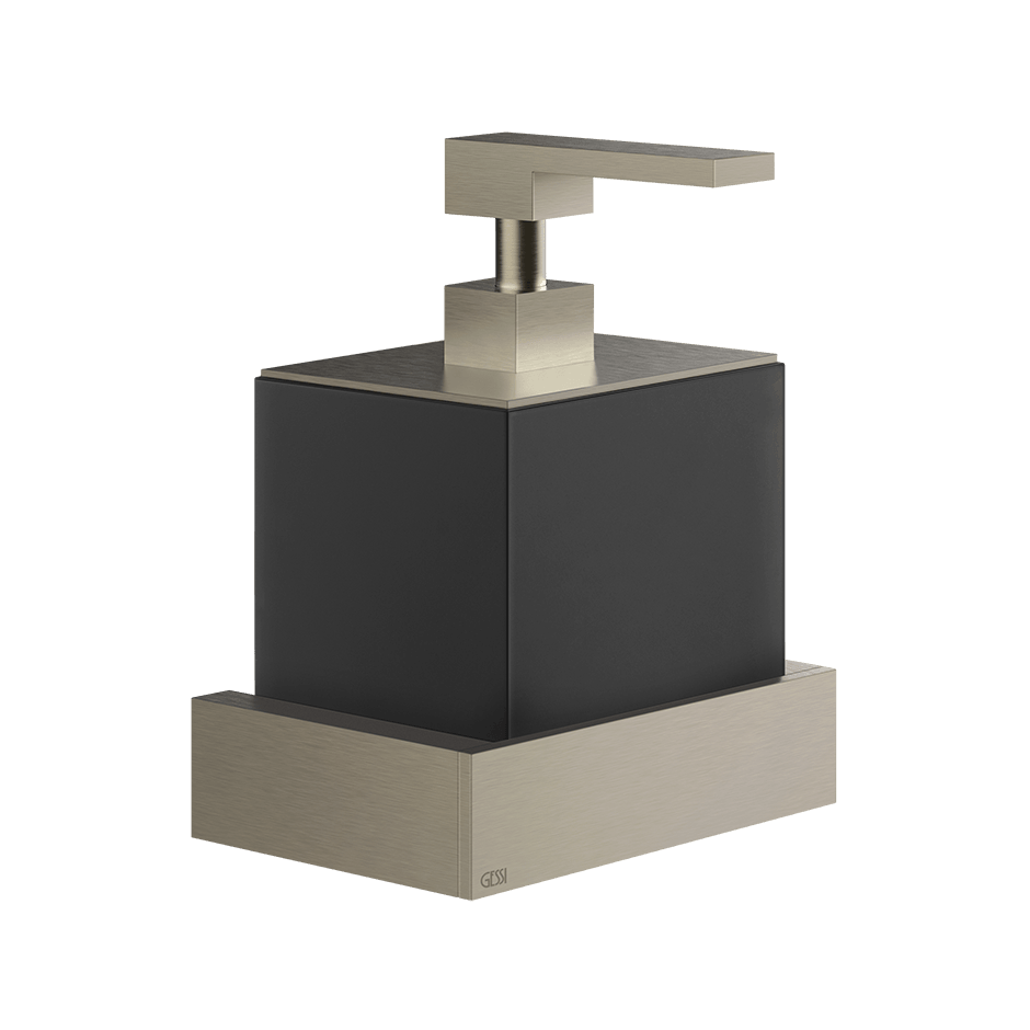 Gessi Soap Dispenser Holder 20814 in Finox Brushed Nickel