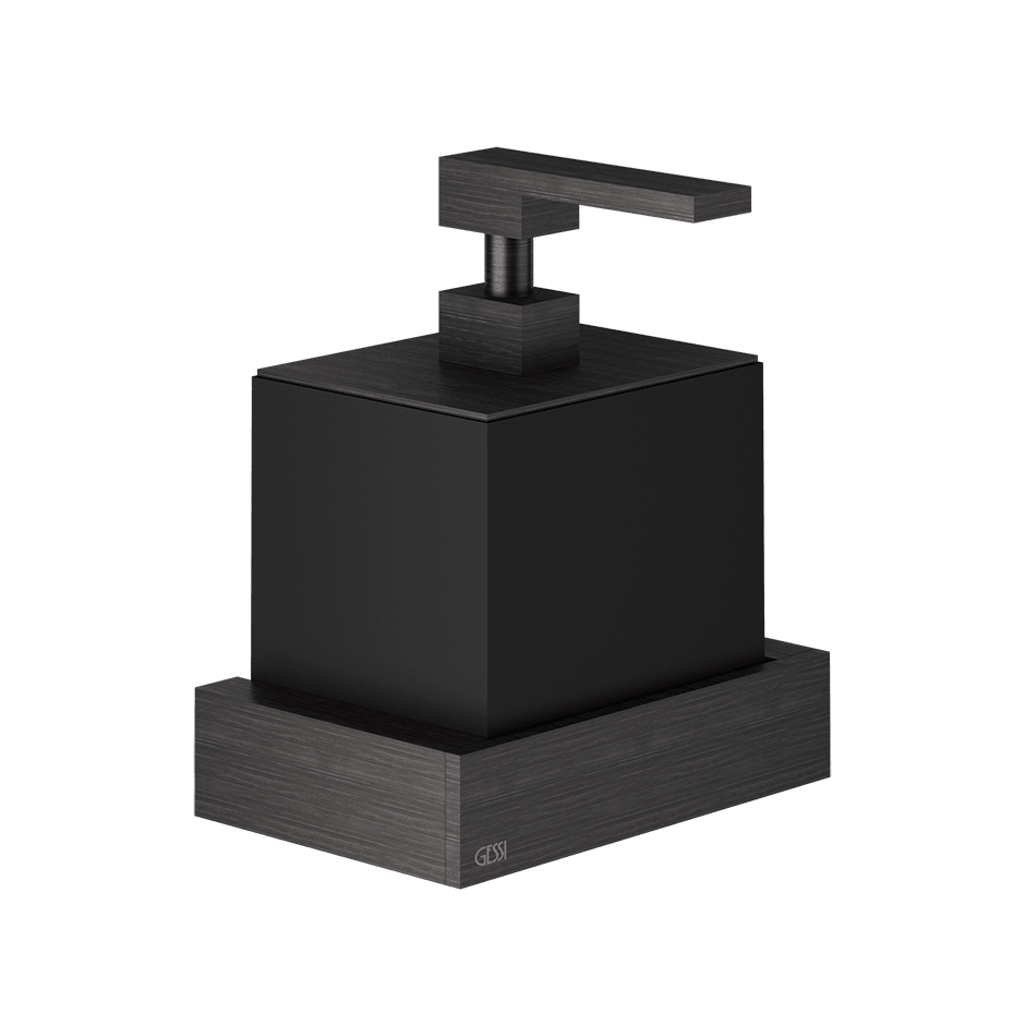 Gessi Soap Dispenser Holder 20814 in Aged Bronze