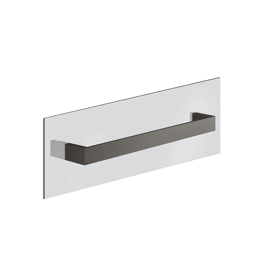 Gessi Towel Rail 20963 in Black Metal Br. Pvd