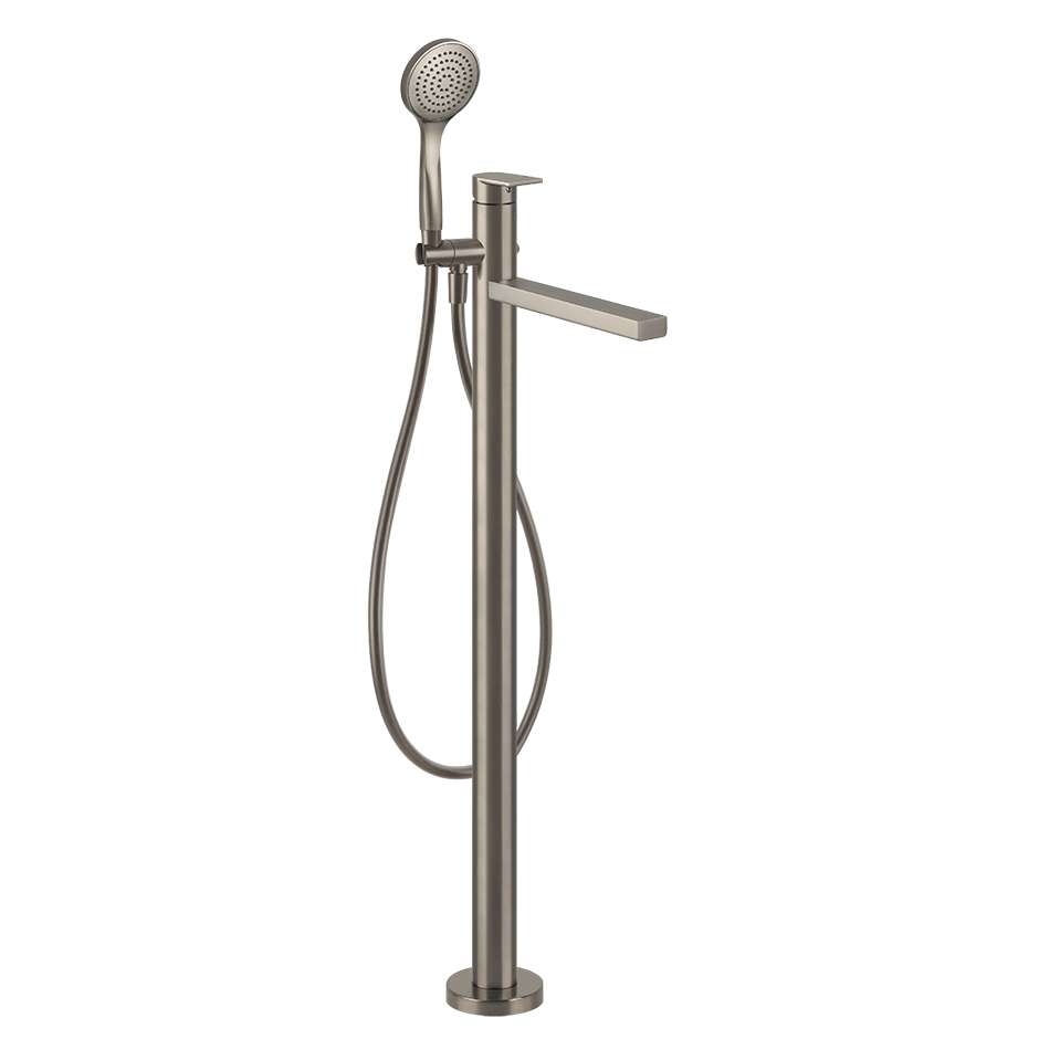 Gessi Bath Mixer 24982 in Finox Brushed Nickel