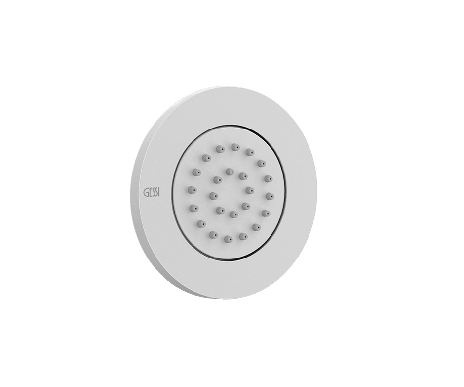 Gessi Body Jet 32982 in Matte White