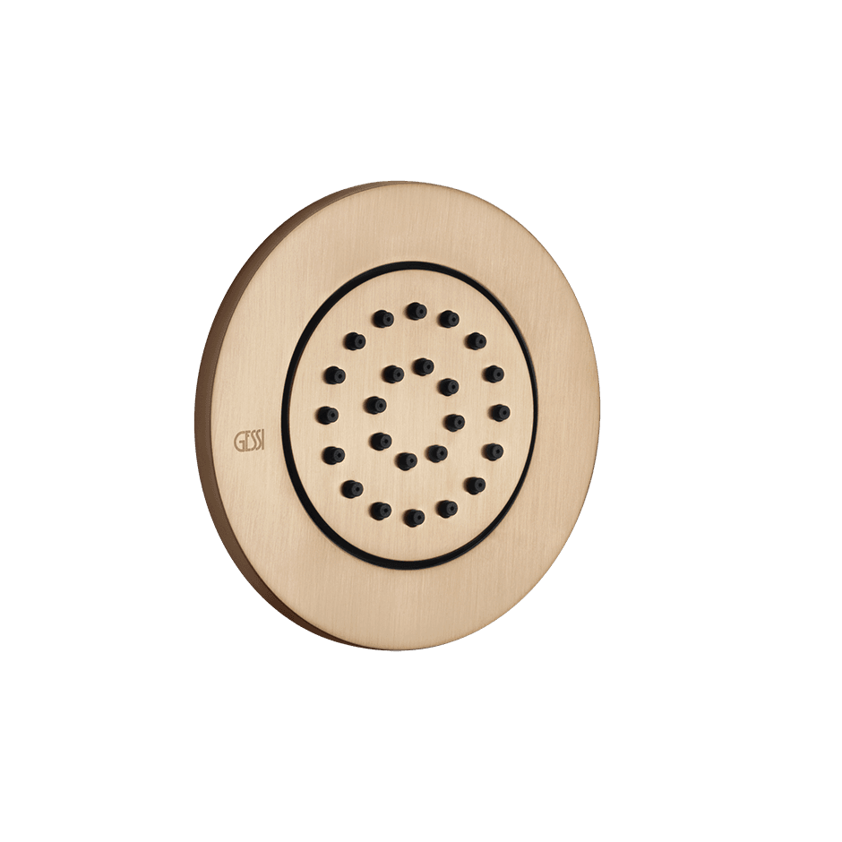 Gessi Body Jet 32982 in Warm Bronze Br. Pvd