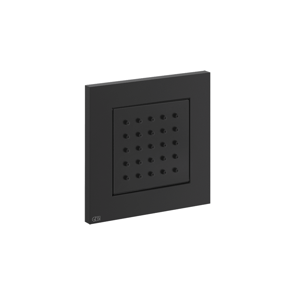 Gessi Body Jet 32984 in Matte Black