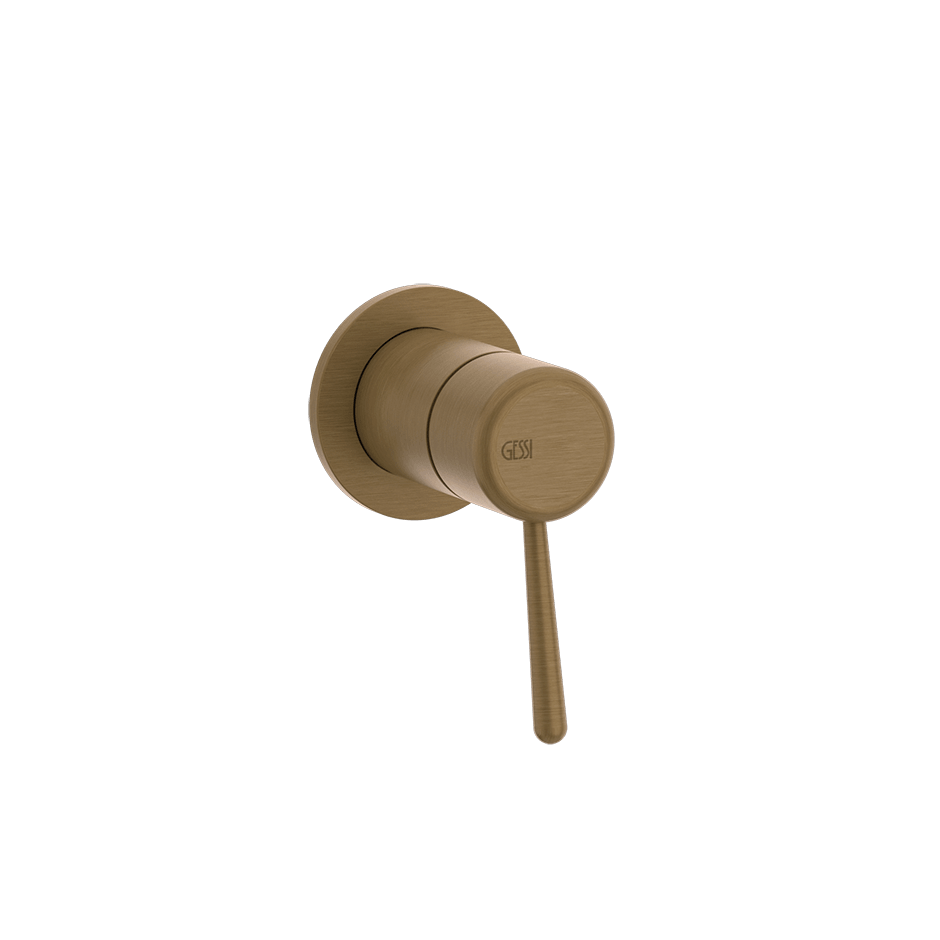 Gessi Separate Control 33019 in Antique Brass