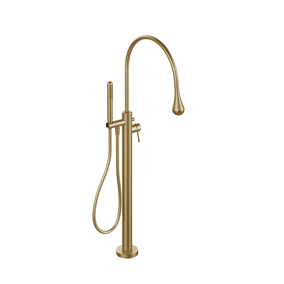 Gessi Bath Mixer 33029 in Warm Bronze Br. Pvd