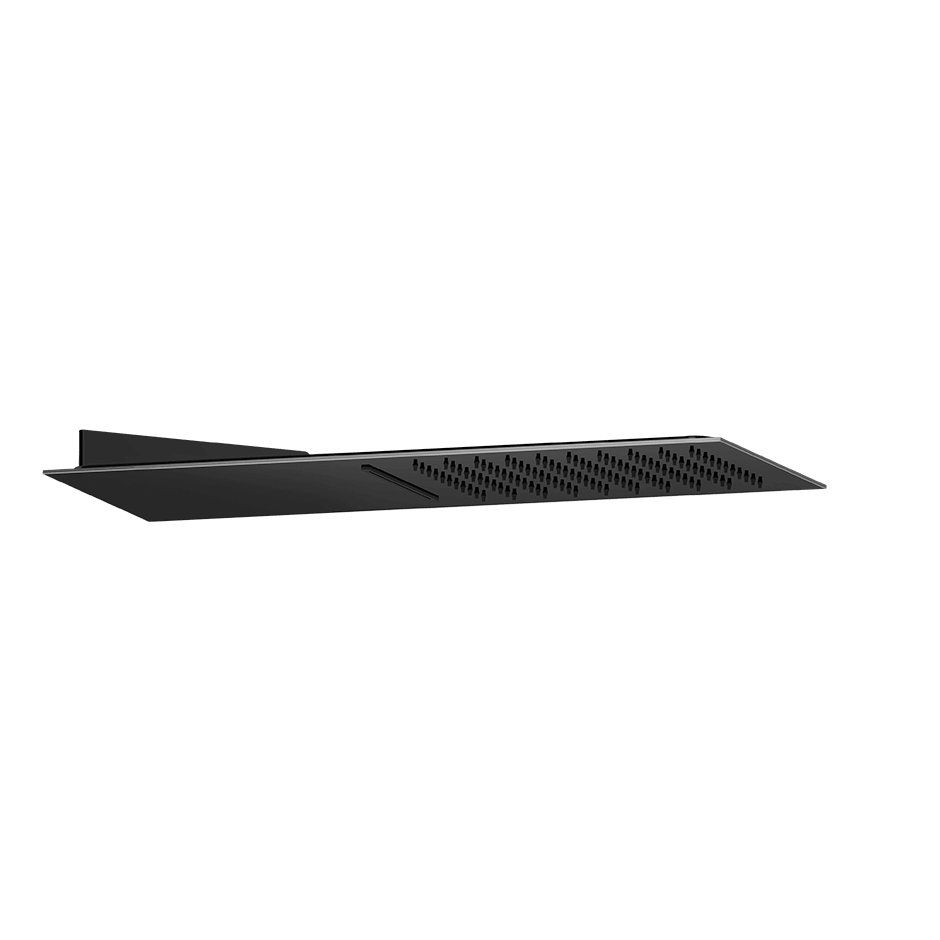 Gessi Showerhead 33063 in Black Metal Pvd