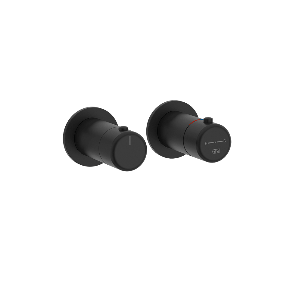 Gessi Shower Mixer 33136 in Matte Black