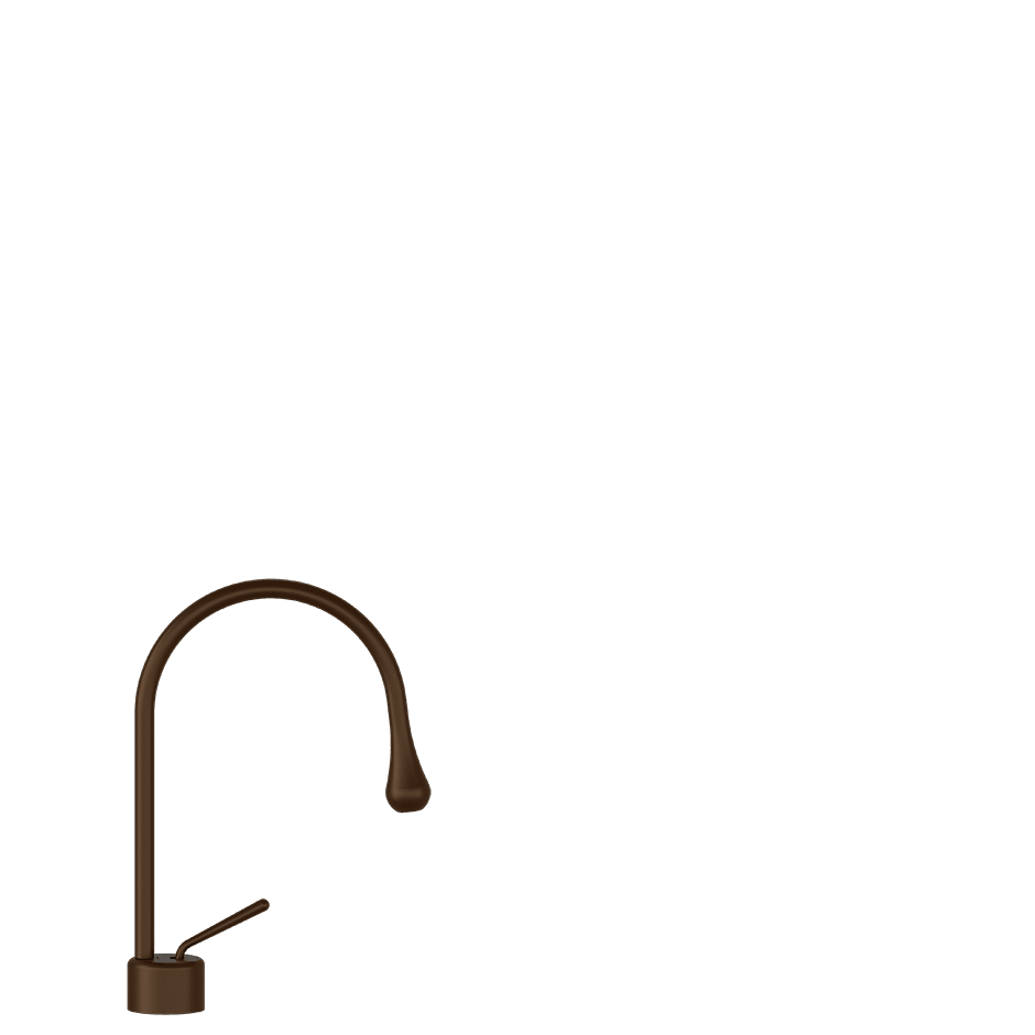 Gessi Washbasin Mixer 33601 in Dark Bronze