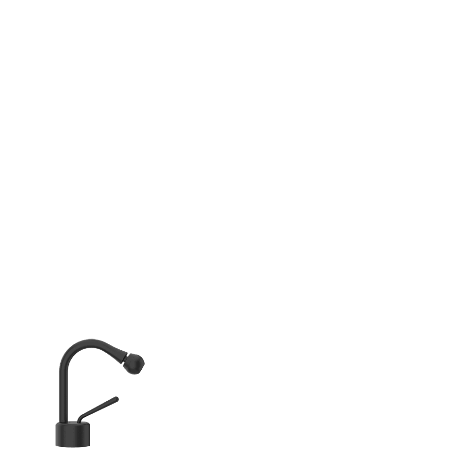 Gessi Bidet Mixer 33607 in Matte Black