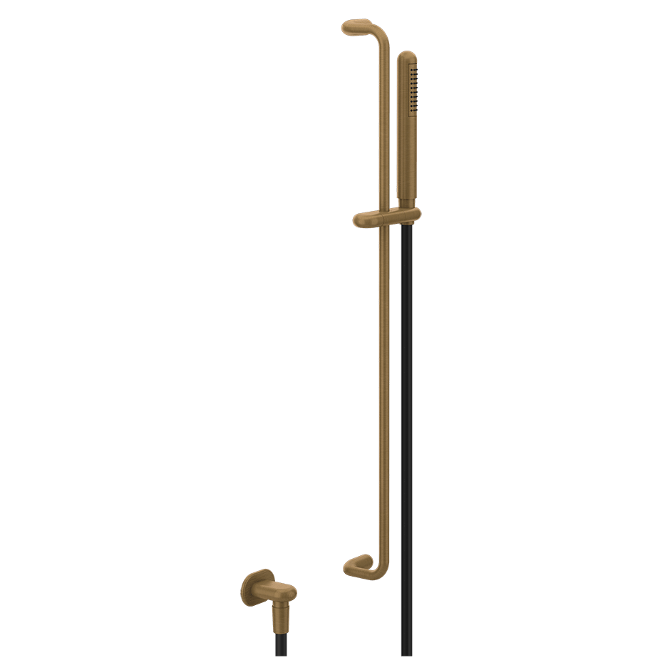 Gessi Sliding Rail 33642 in Antique Brass