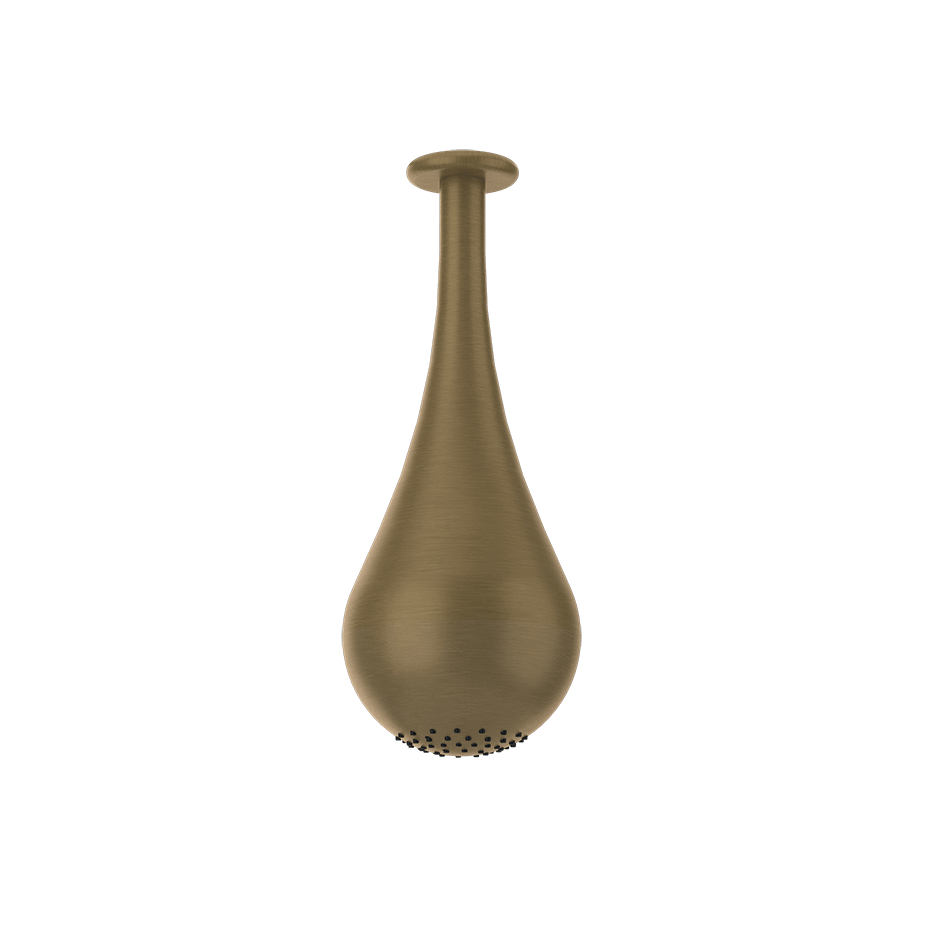 Gessi Showerhead 33751 in Antique Brass