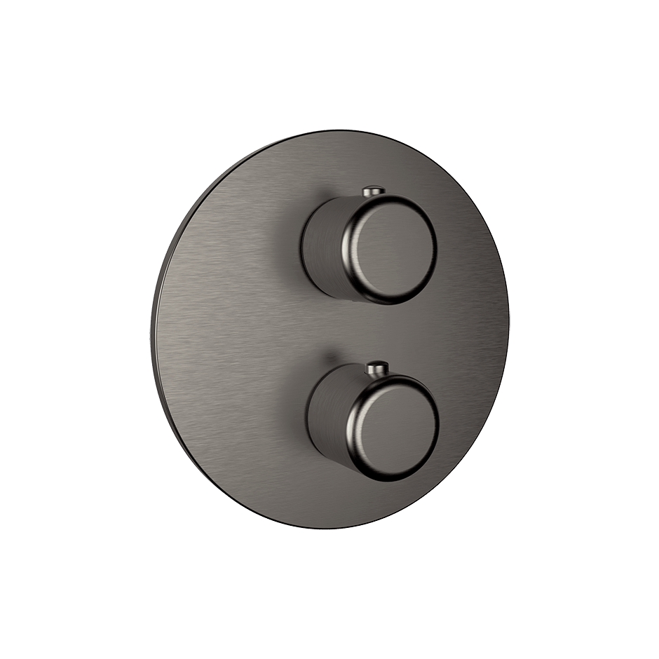 Gessi Shower Mixer 33846 in Black Metal Br. Pvd