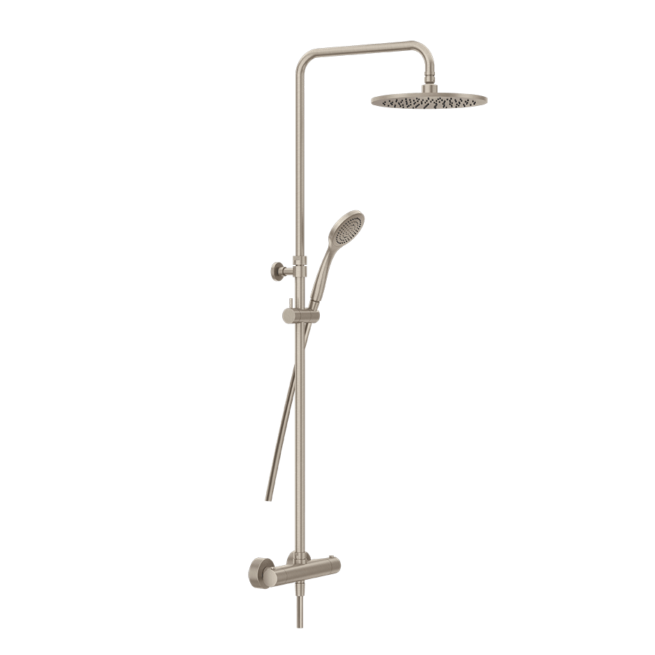Gessi Shower Column 35175 in Finox Brushed Nickel