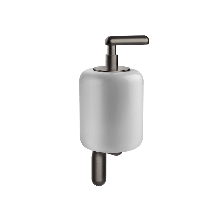 Gessi Soap Dispenser Holder 38013 in Black Metal Br. Pvd