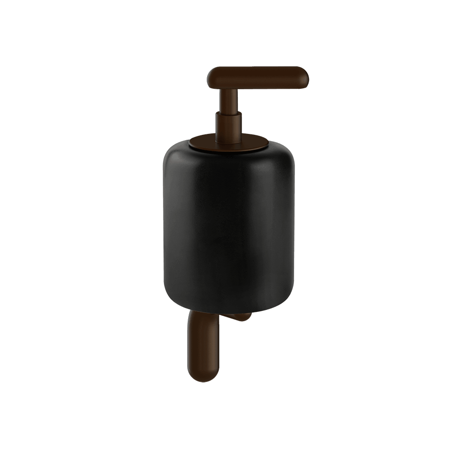 Gessi Soap Dispenser Holder 38014 in Dark Bronze