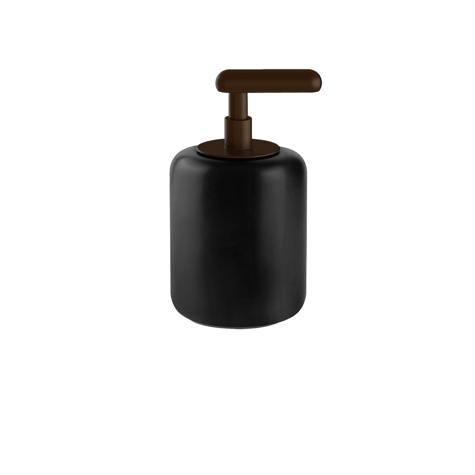Gessi Soap Dispenser Holder 38038 in Dark Bronze