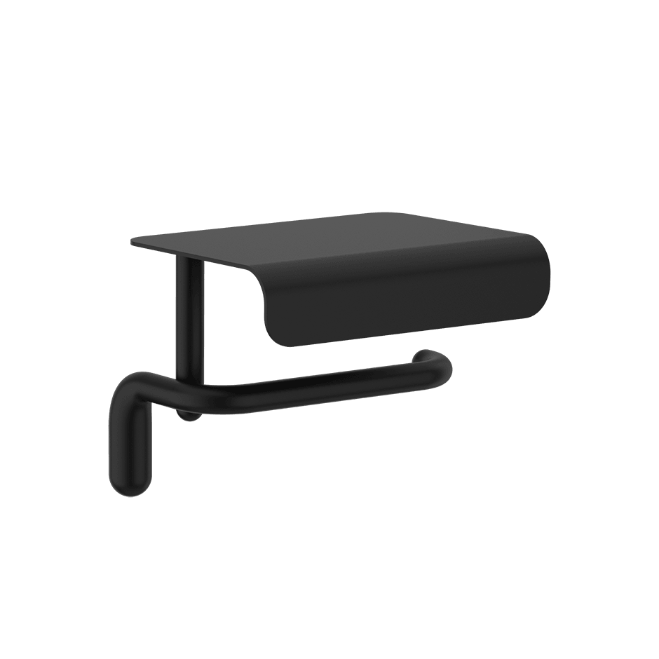 Gessi Paper Roll Holder 38049 in Matte Black