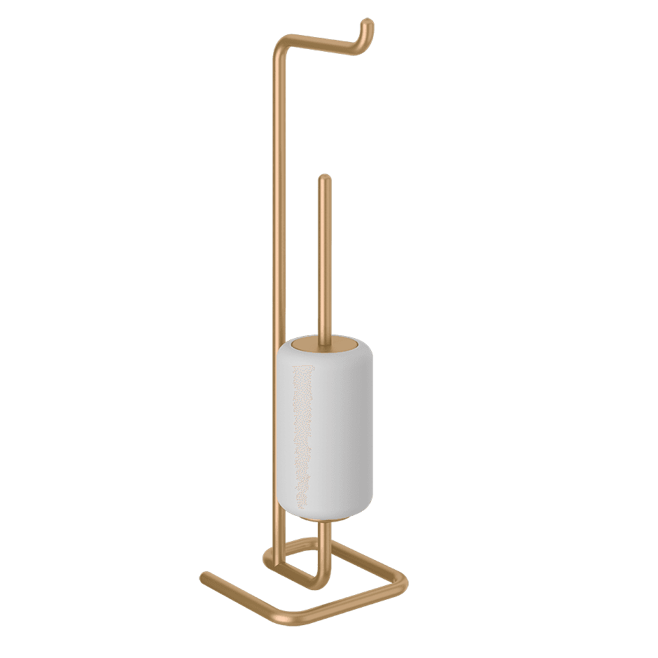 Gessi Brush Holder 38067 in Warm Bronze Br. Pvd