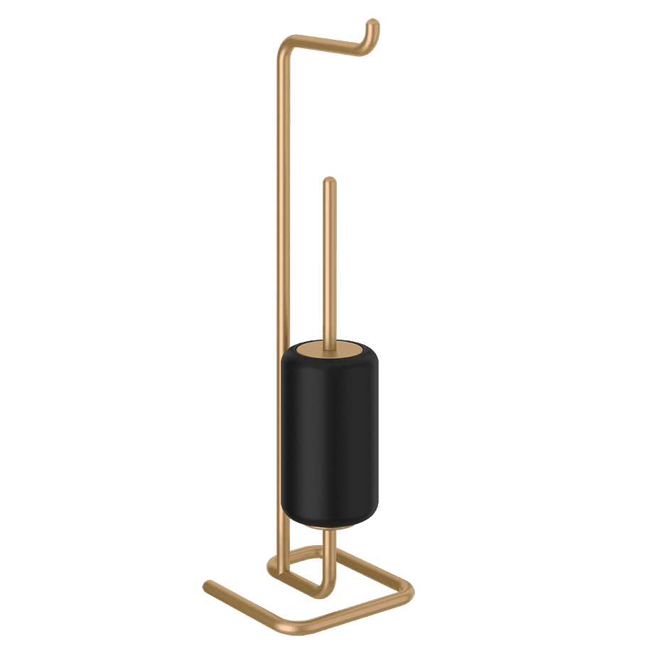 Gessi Brush Holder 38068 in Warm Bronze Br. Pvd