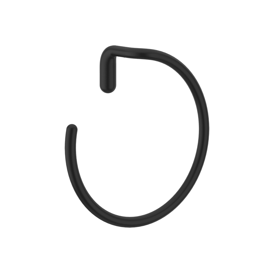 Gessi Towel Rail 38109 in Matte Black