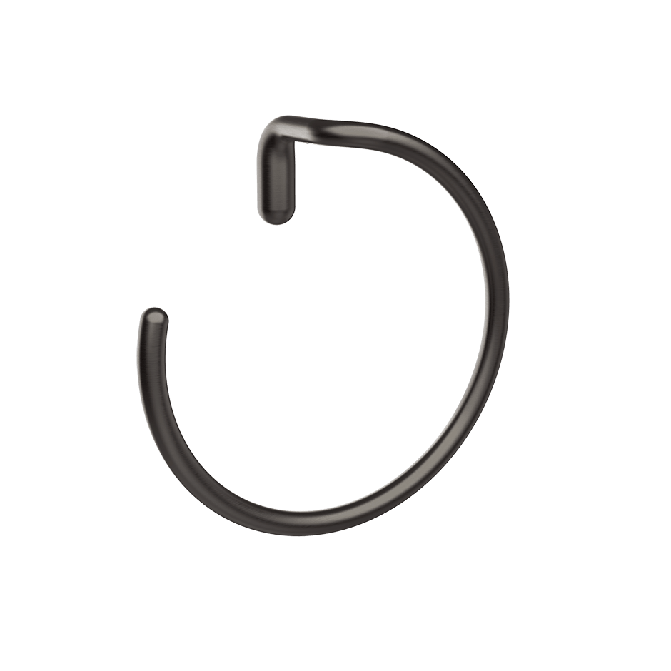 Gessi Towel Rail 38109 in Black Metal Br. Pvd
