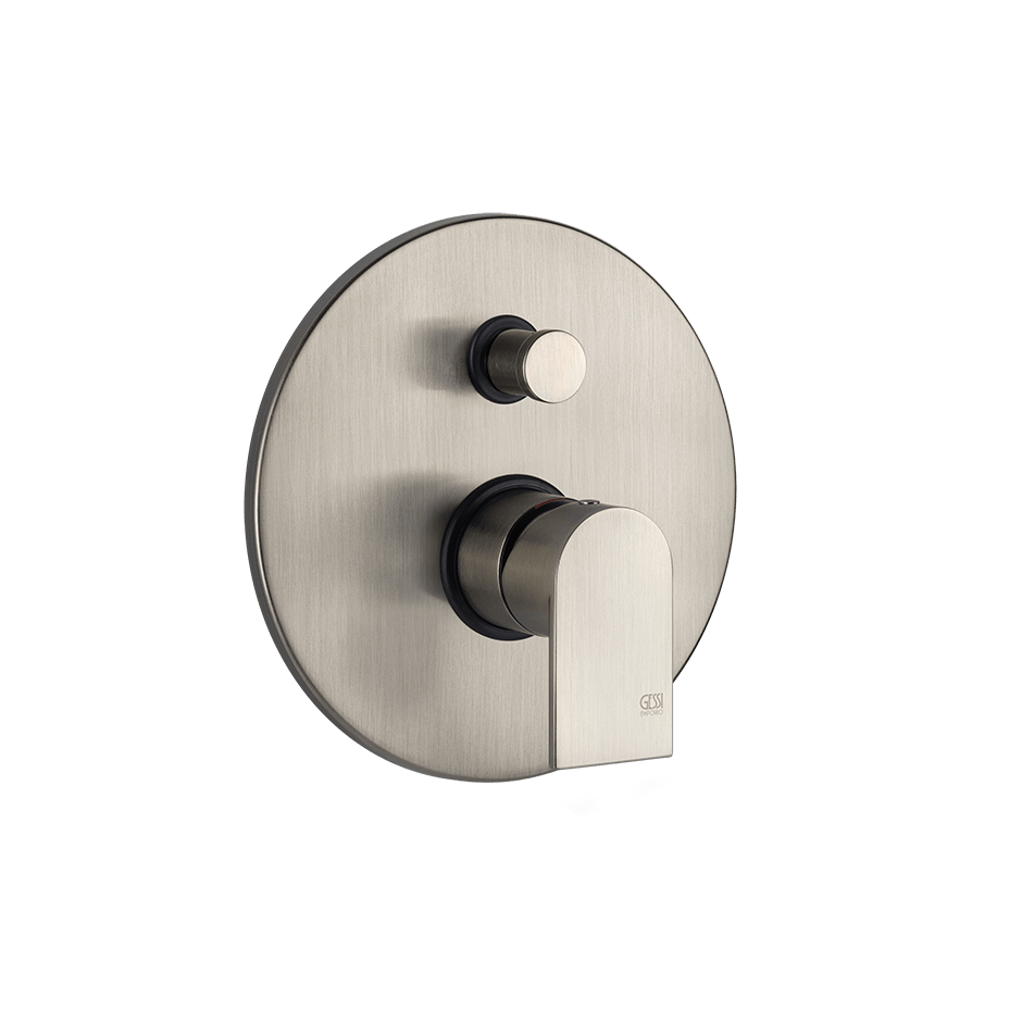 Gessi Shower Mixer 38480 in Finox Brushed Nickel