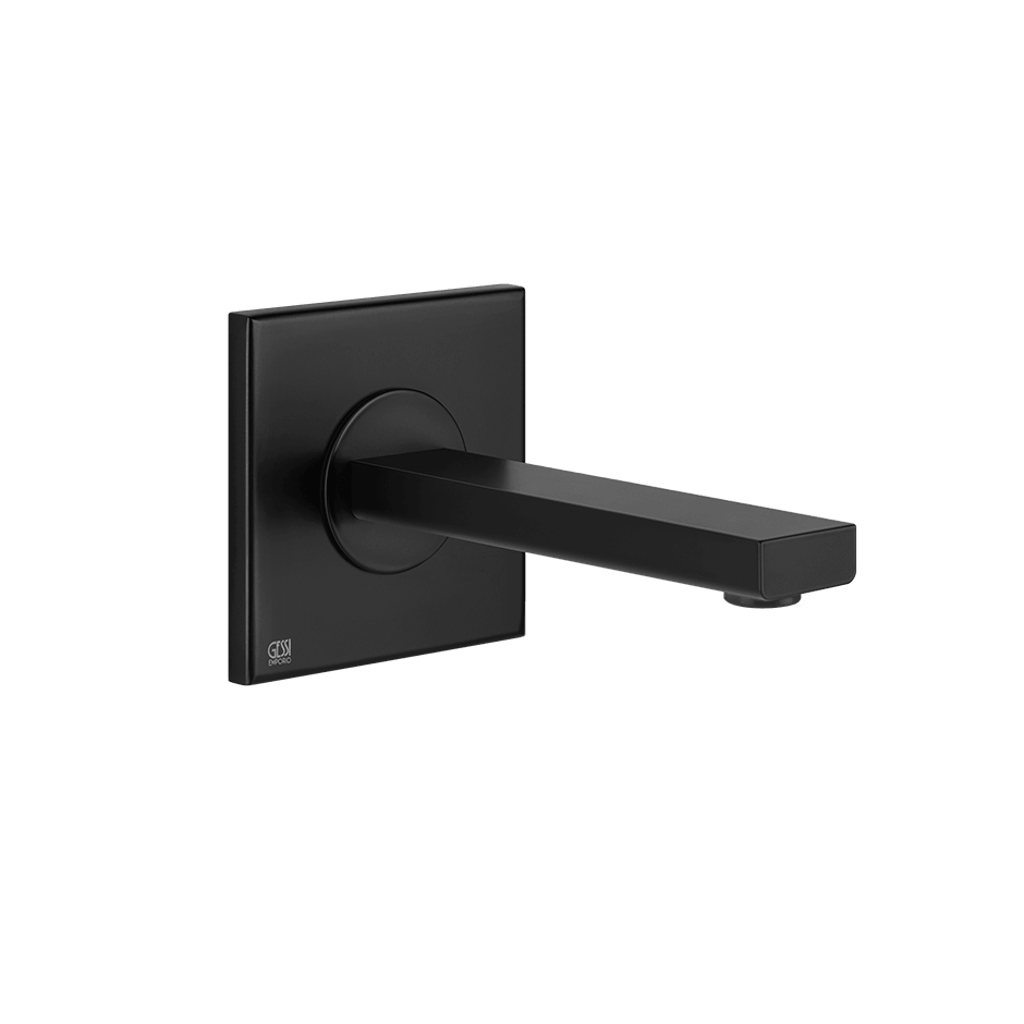 Gessi Basin Spout 38701 in Matte Black