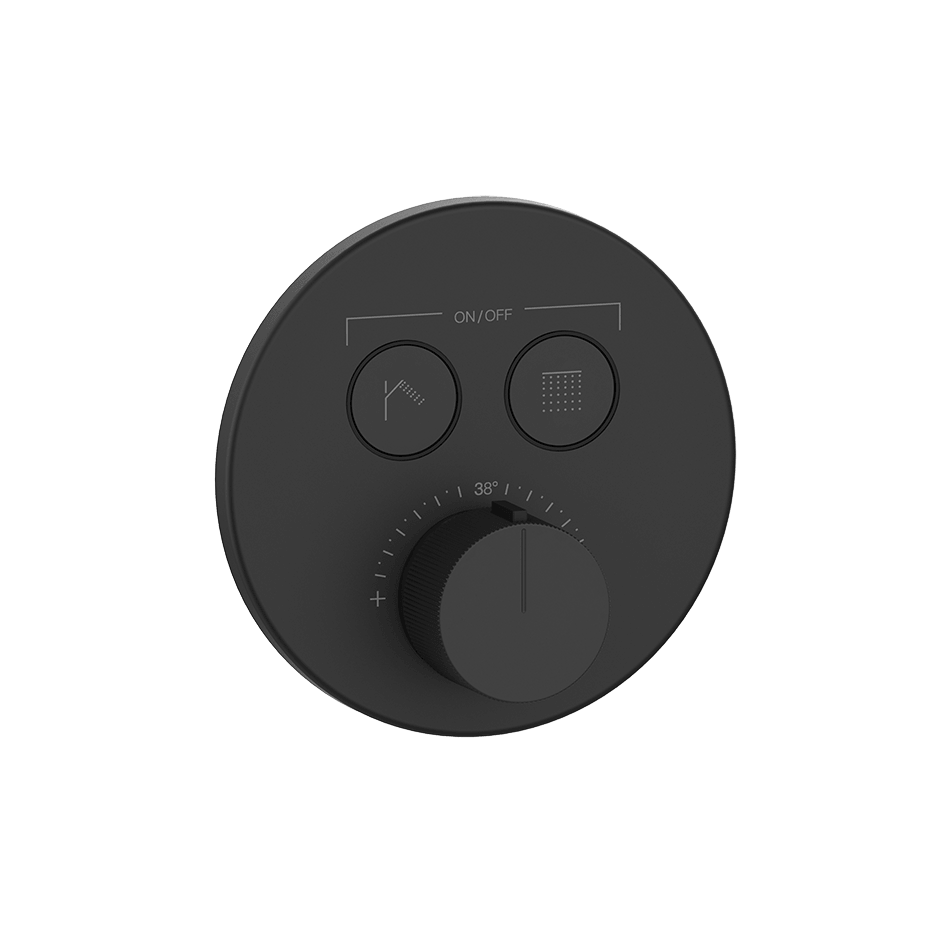 Gessi Shower Mixer 38713 in Matte Black