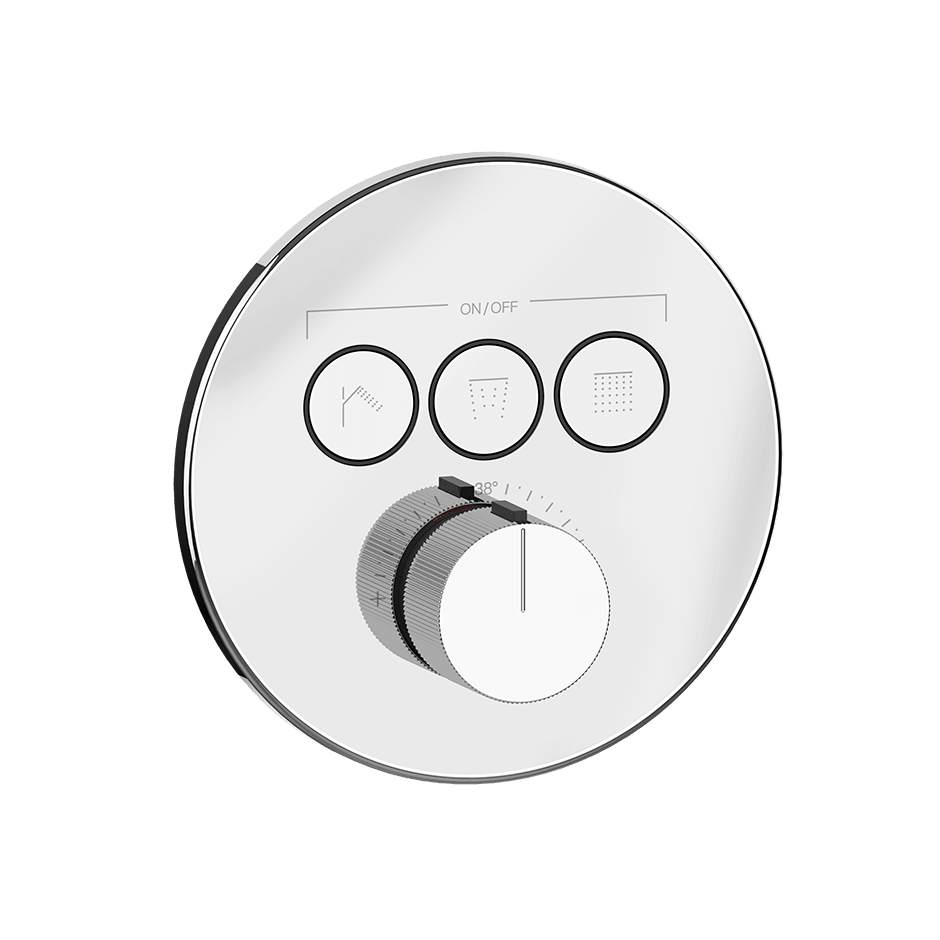 Gessi Shower Mixer 38716 in Chrome