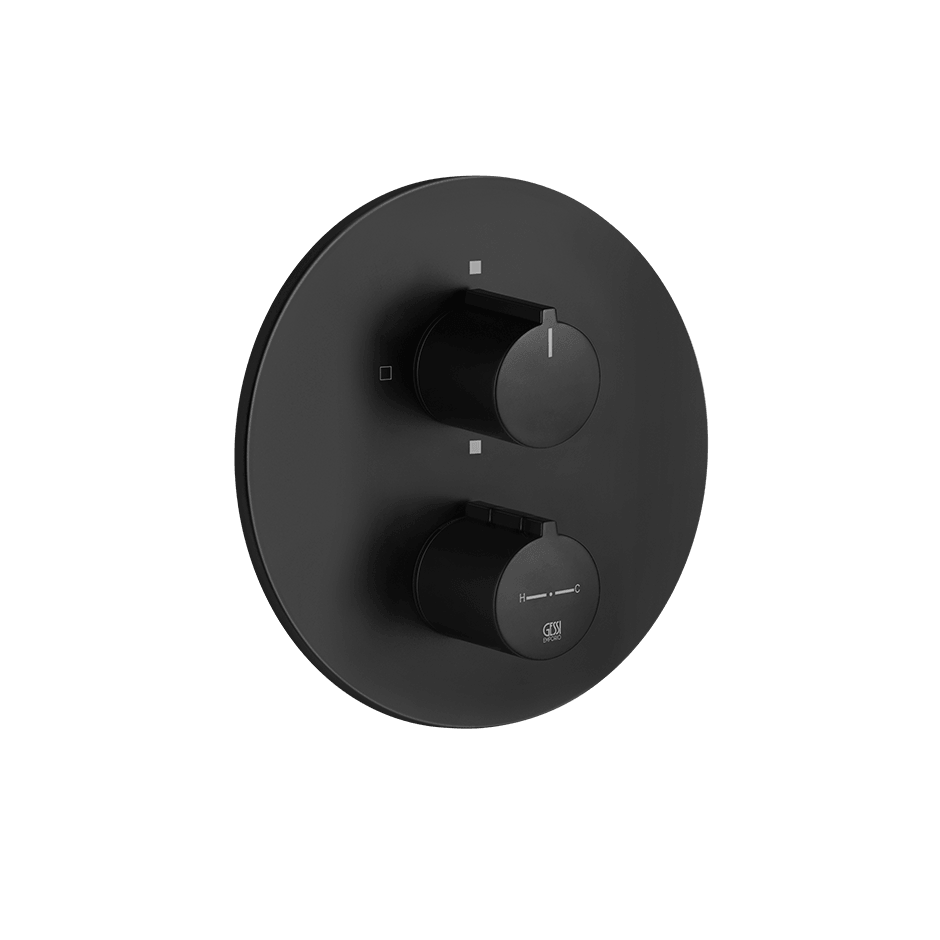 Gessi Shower Mixer 38776 in Matte Black