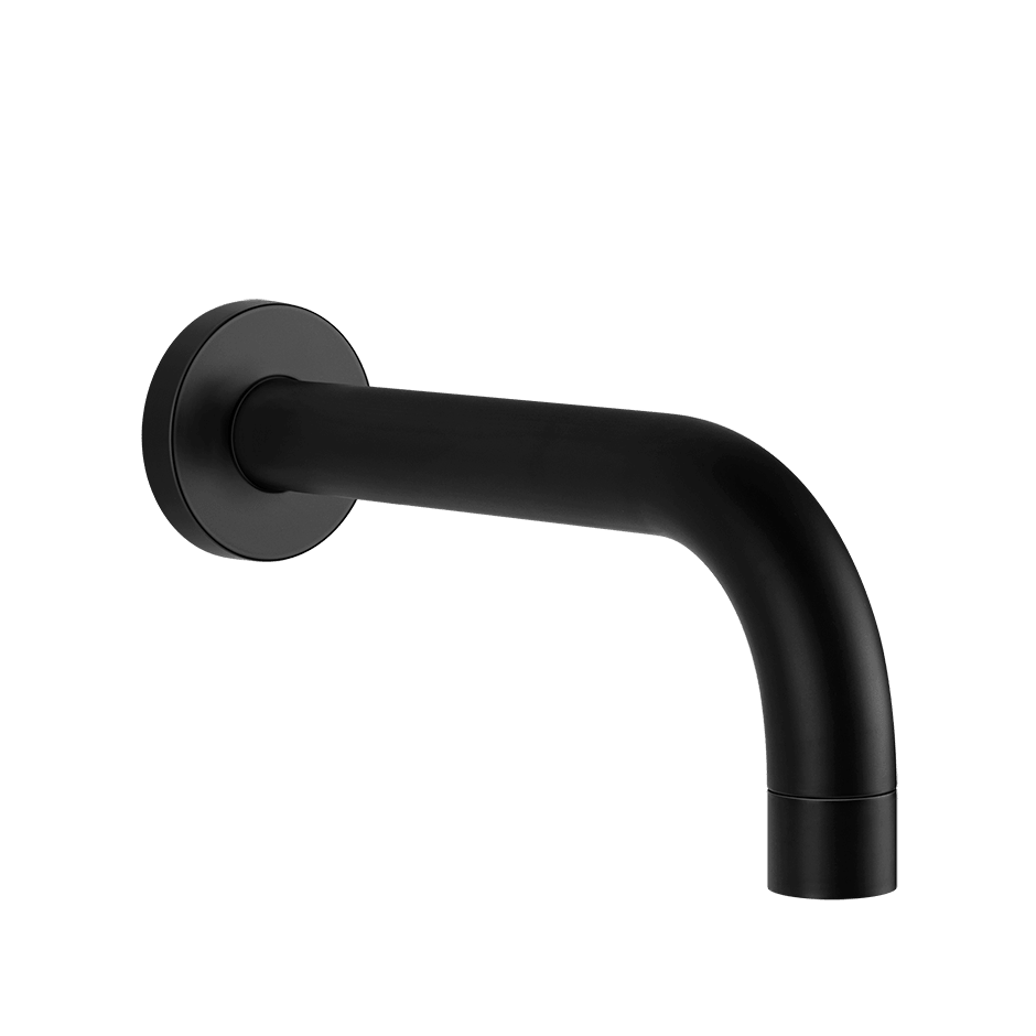 Gessi Bath Spout 38787 in Matte Black