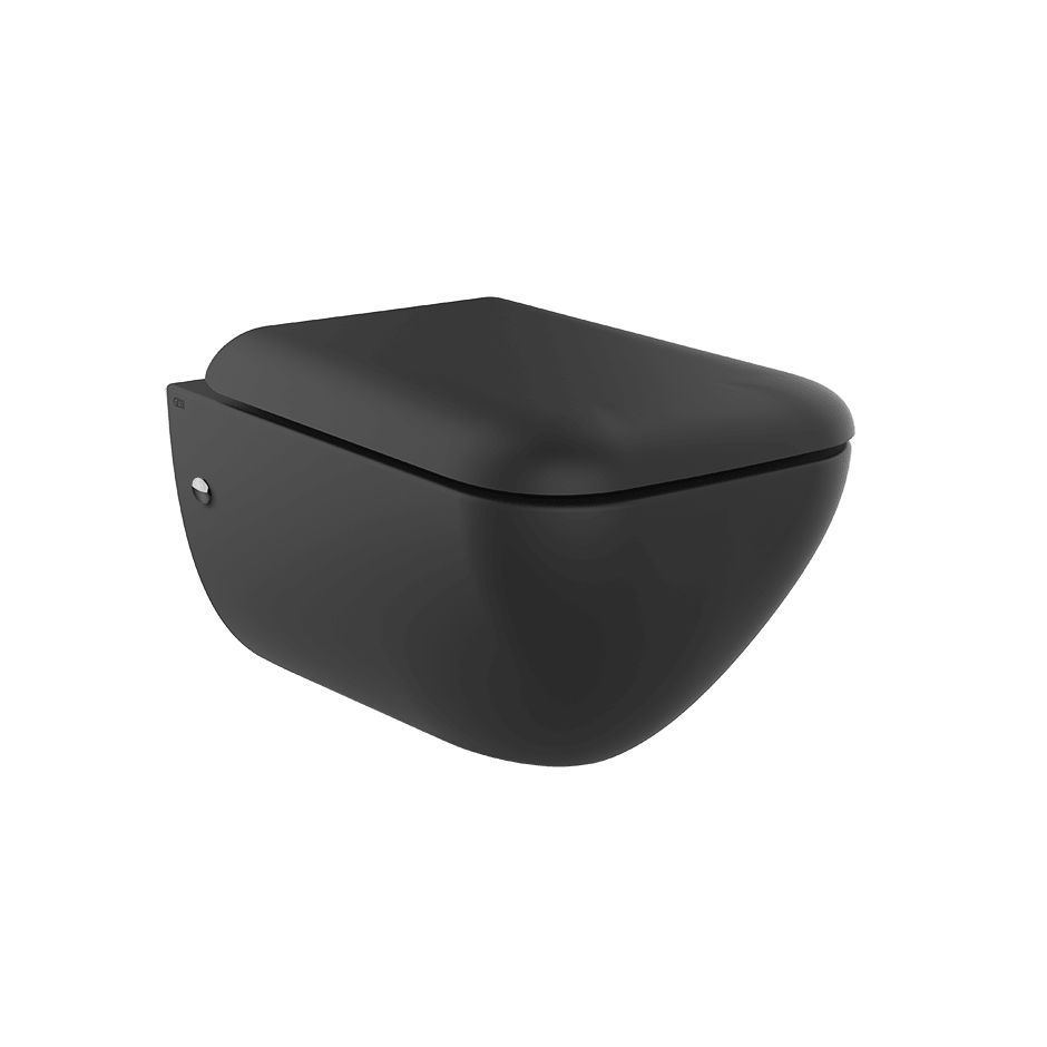 Gessi Wc 39113 in Matt Black Ceramic