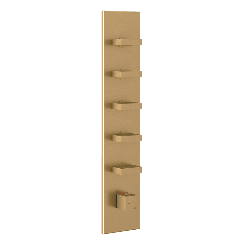 Gessi Shower Mixer 43030 in Warm Bronze Br. Pvd
