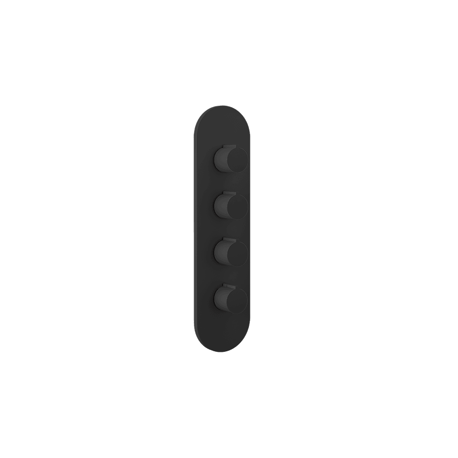 Gessi Shower Mixer 43066 in Matte Black