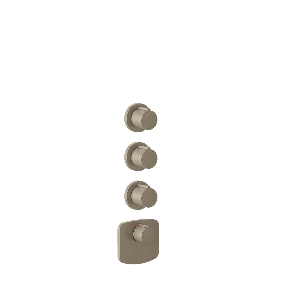 Gessi Shower Mixer 43236 in Finox Brushed Nickel