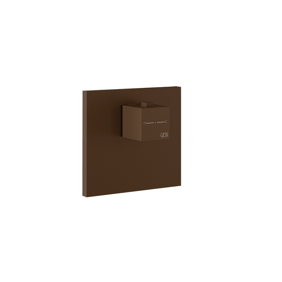 Gessi Shower Mixer 43252 in Dark Bronze