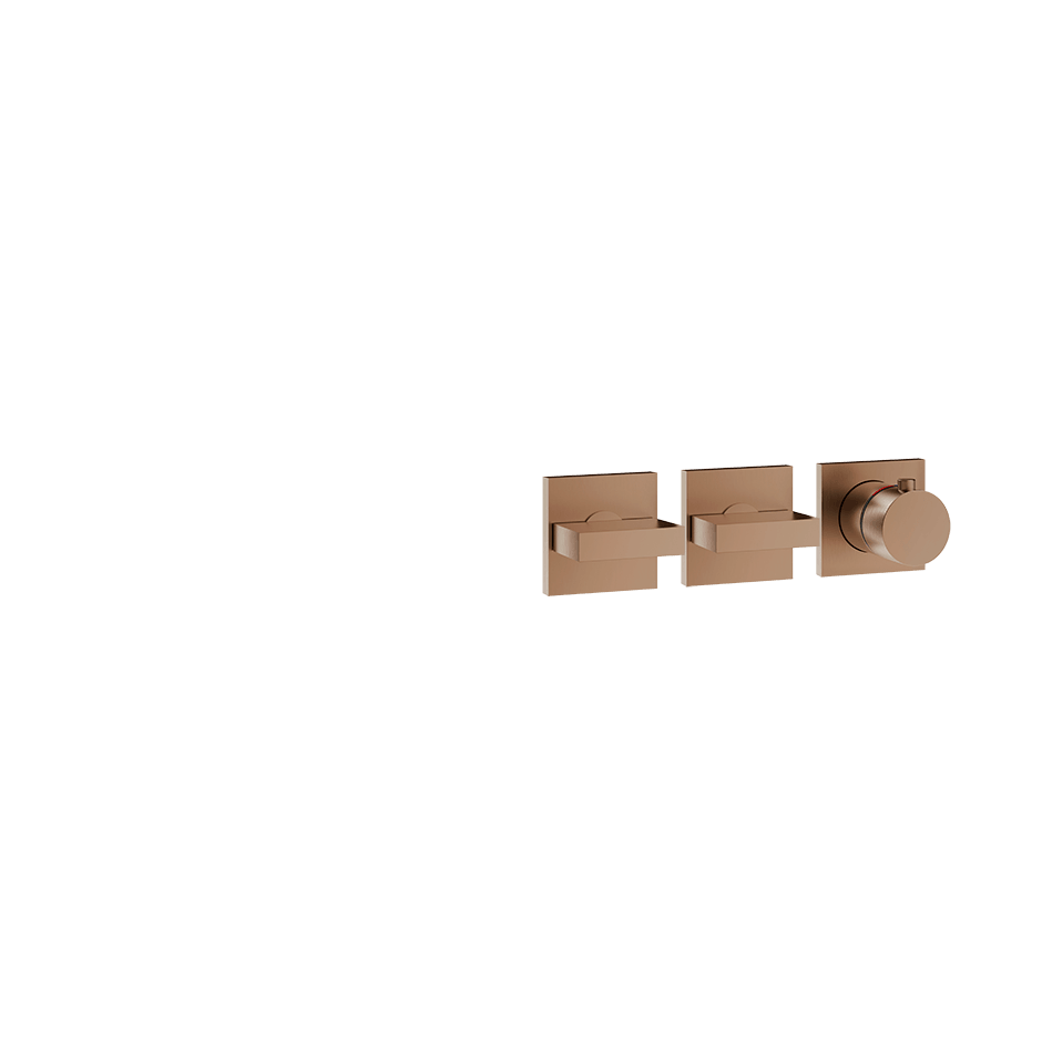 Gessi Shower Mixer 44334 in Copper Brushed Pvd