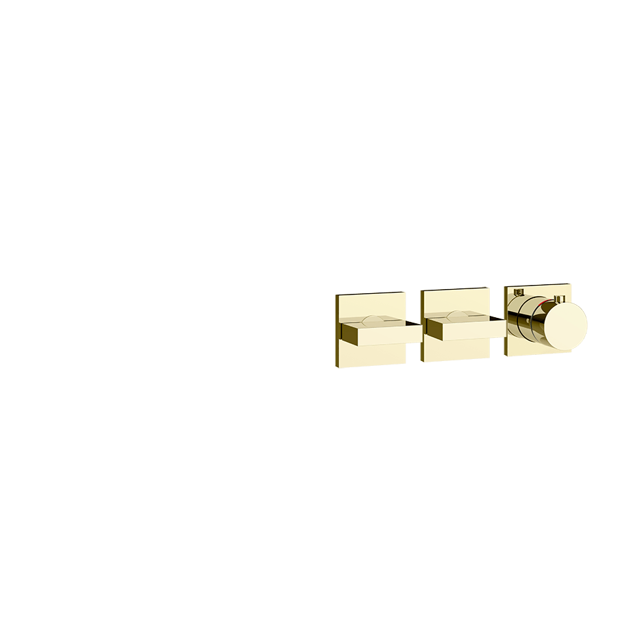 Gessi Shower Mixer 44334 in Brass Pvd