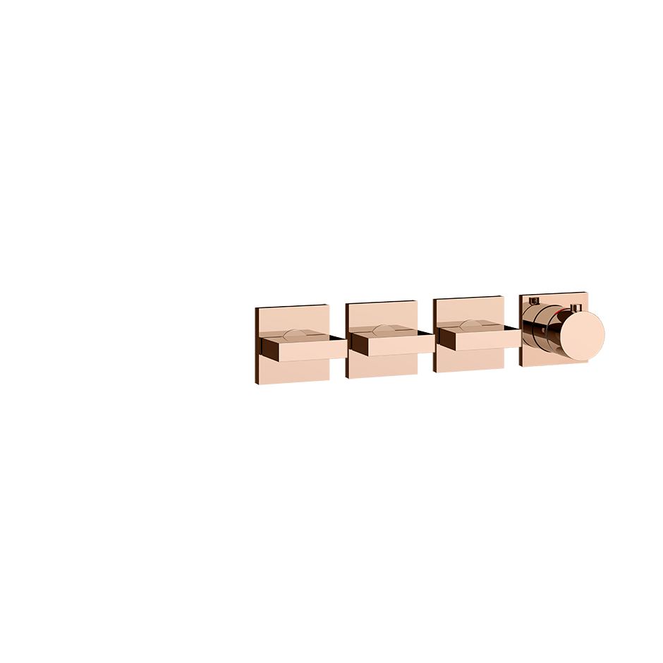 Gessi Shower Mixer 44336 in Copper Pvd