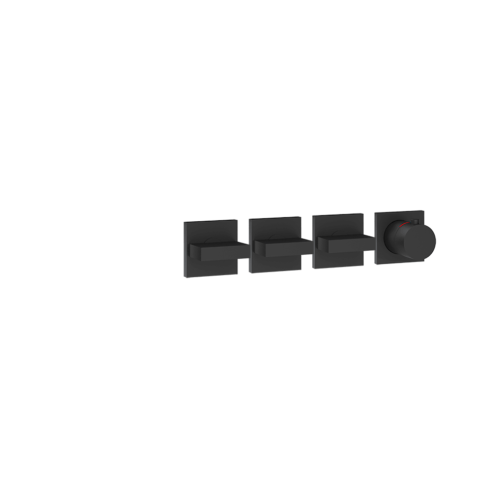Gessi Shower Mixer 44336 in Matte Black