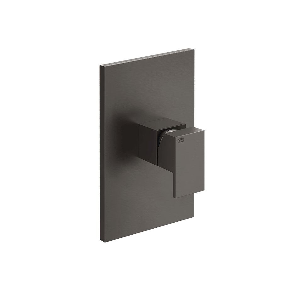Gessi Shower Mixer 44602 in Black Metal Br. Pvd