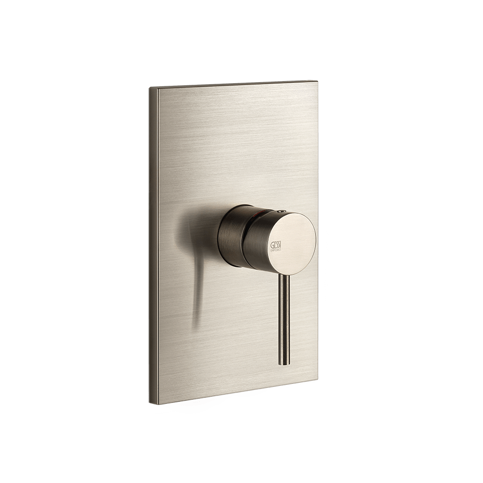 Gessi Shower Mixer 44662 in Finox Brushed Nickel