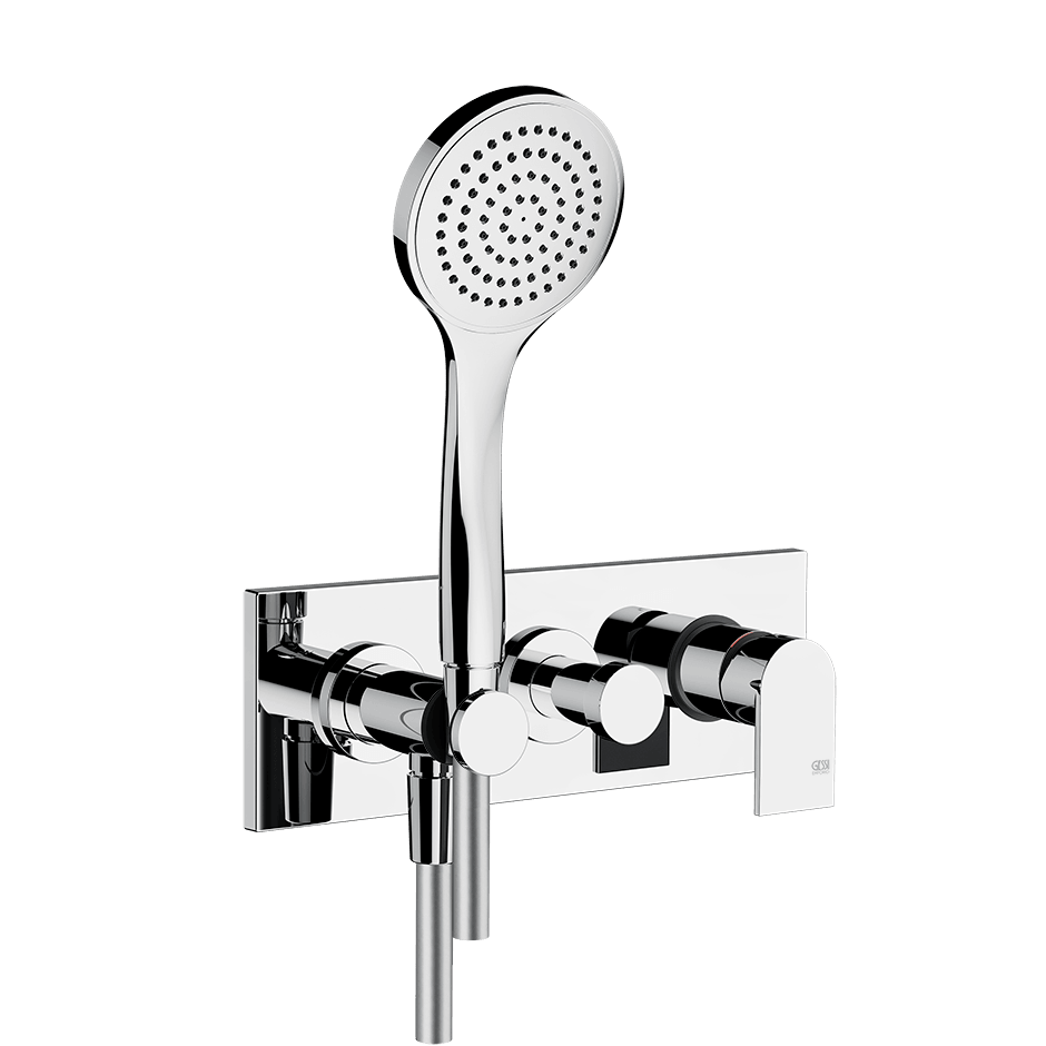 Gessi Bath Mixer 44900 in Chrome