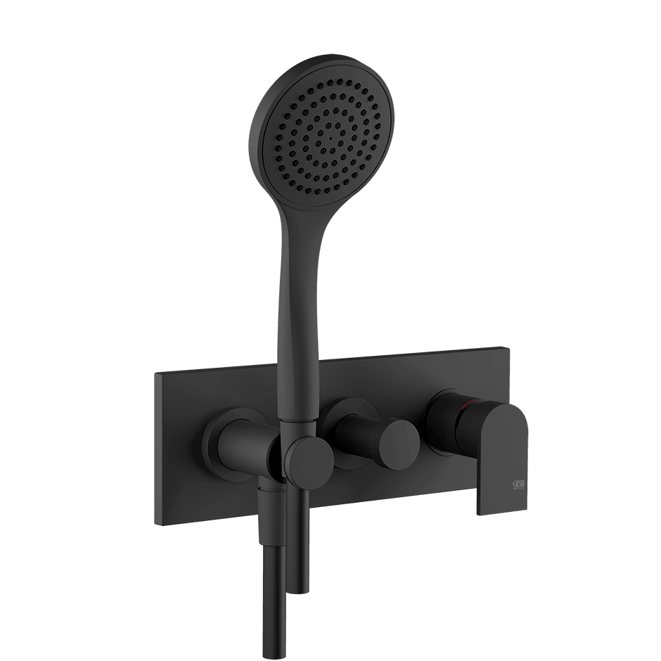 Gessi Bath Mixer 44900 in Matte Black