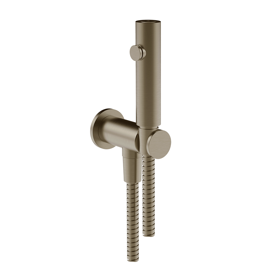 Gessi Hydrobrush 45121 in Finox Brushed Nickel
