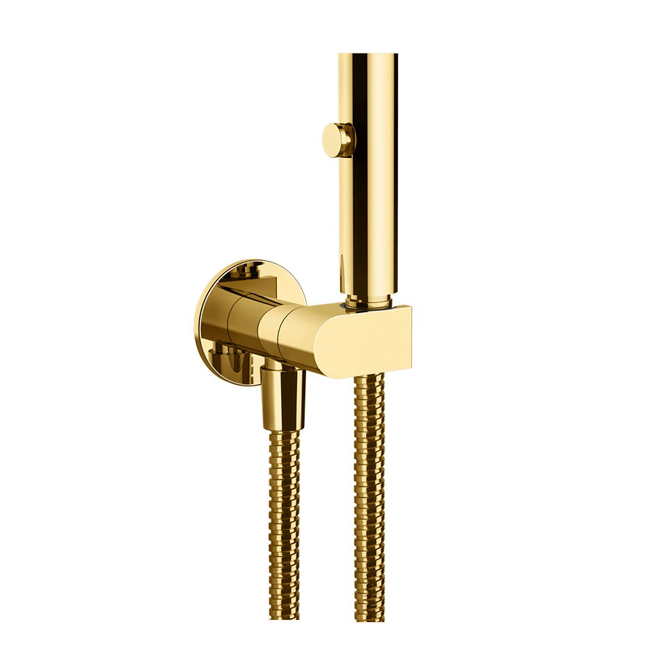 Gessi Hydrobrush 45122 in Gold Pvd
