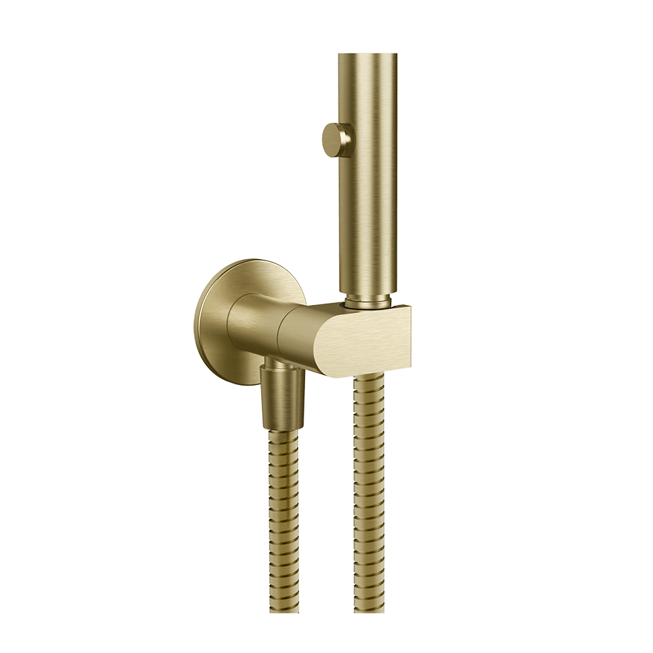 Gessi Hydrobrush 45122 in Brass Brushed Pvd